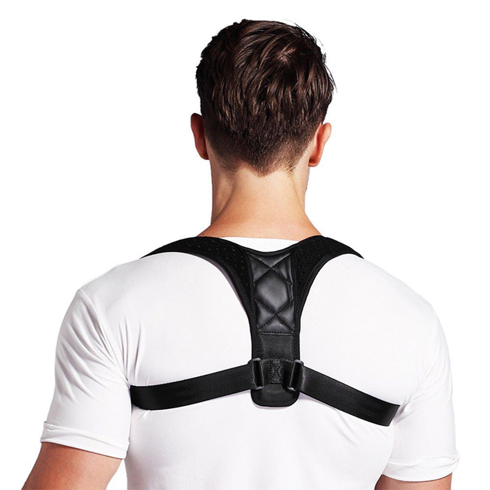 Posture Corrector - Shoulder Support for Women & Men (Adjustable to All Body Sizes)